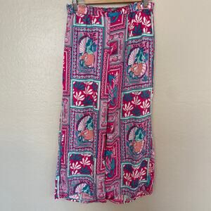 Printfresh Anthropologie Tidal Tape Mermaid Pajama Pants Womens Size Small